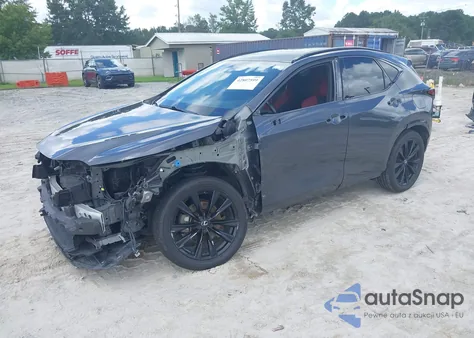 2022 Lexus Nx 350 F Sport Handling из США, поврежденный, VIN JTJKGCEZ2N5001459